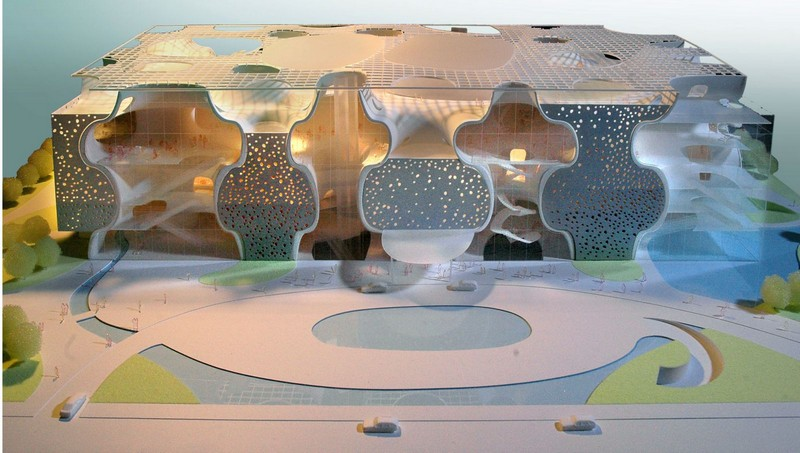 примерно так здание оперы будет выглядеть, когда его построят, фото отсюда http://www.dreamideamachine.com/en/?p=4807