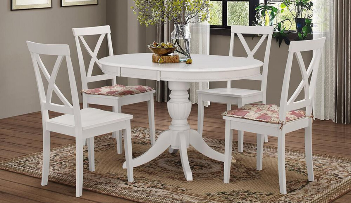 Стол кухонный Beatrice New Pure white 