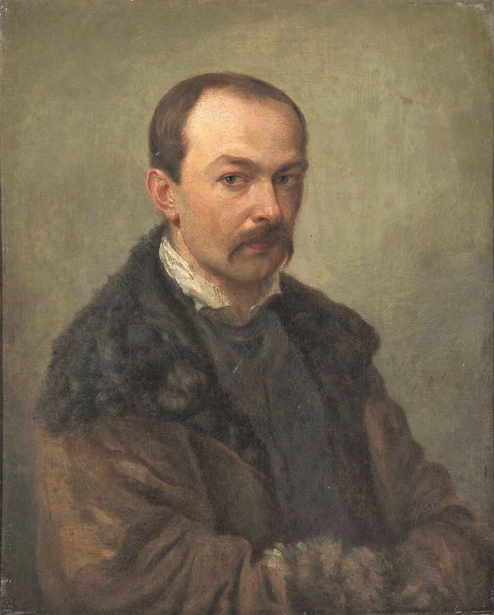 Павел Федотов "Автопортрет" 1848 год (Яндекс.Картинки)