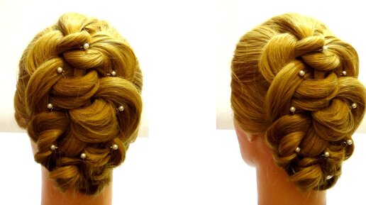 Videos Прическа с плетением. Braid Hairstyle for Long Hair Tutorial | internat-mednogorsk.ru
