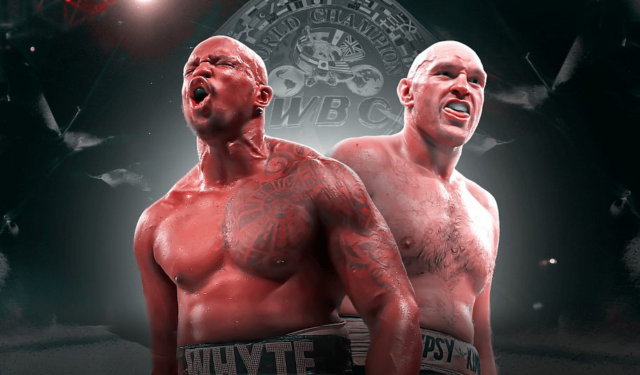 Тайсон Фьюри и Диллиан Уайт / Фото - dailypost.ng