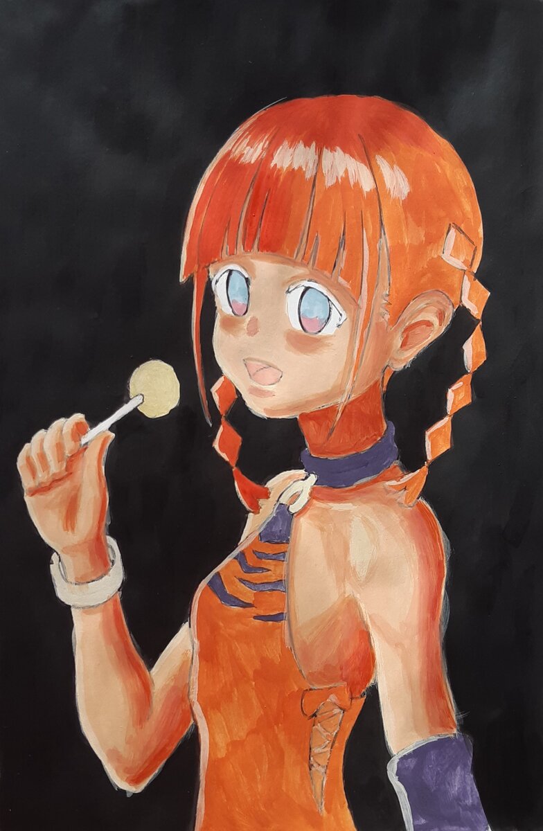 В процессе покраса