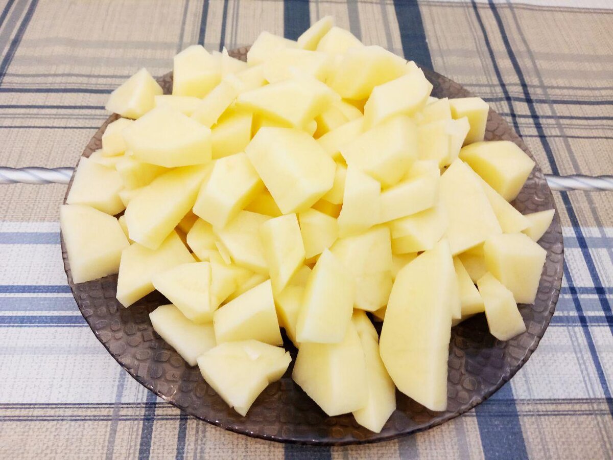 Измельченный картофель