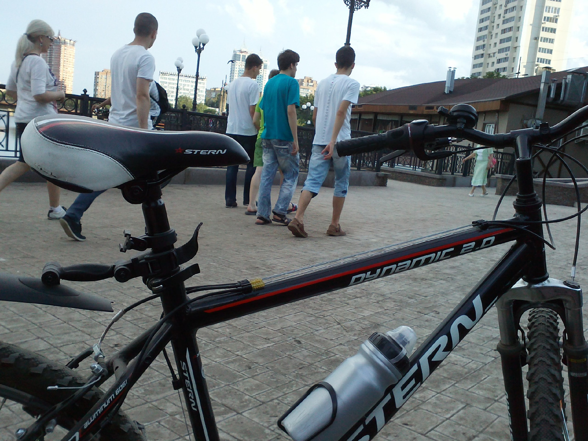 Набережная Донецка, 22 июня 2014