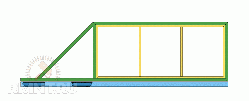Разбираем в деталях, как собрать и установить откатные ворота своими руками