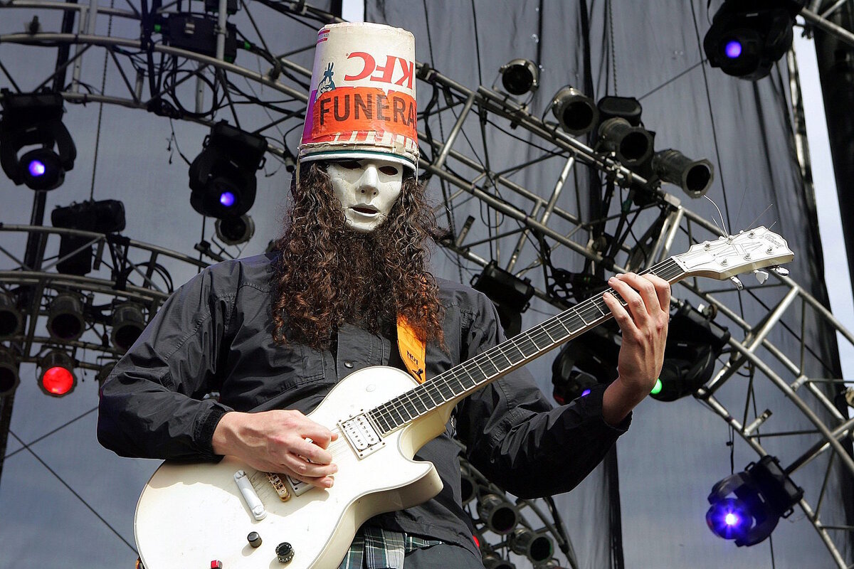 Человек, воспитанный курицами: интересные факты о Buckethead | Роккульт |  Дзен