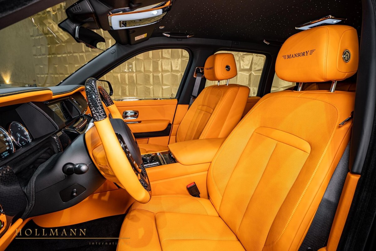 Изменения интерьера от Mansory