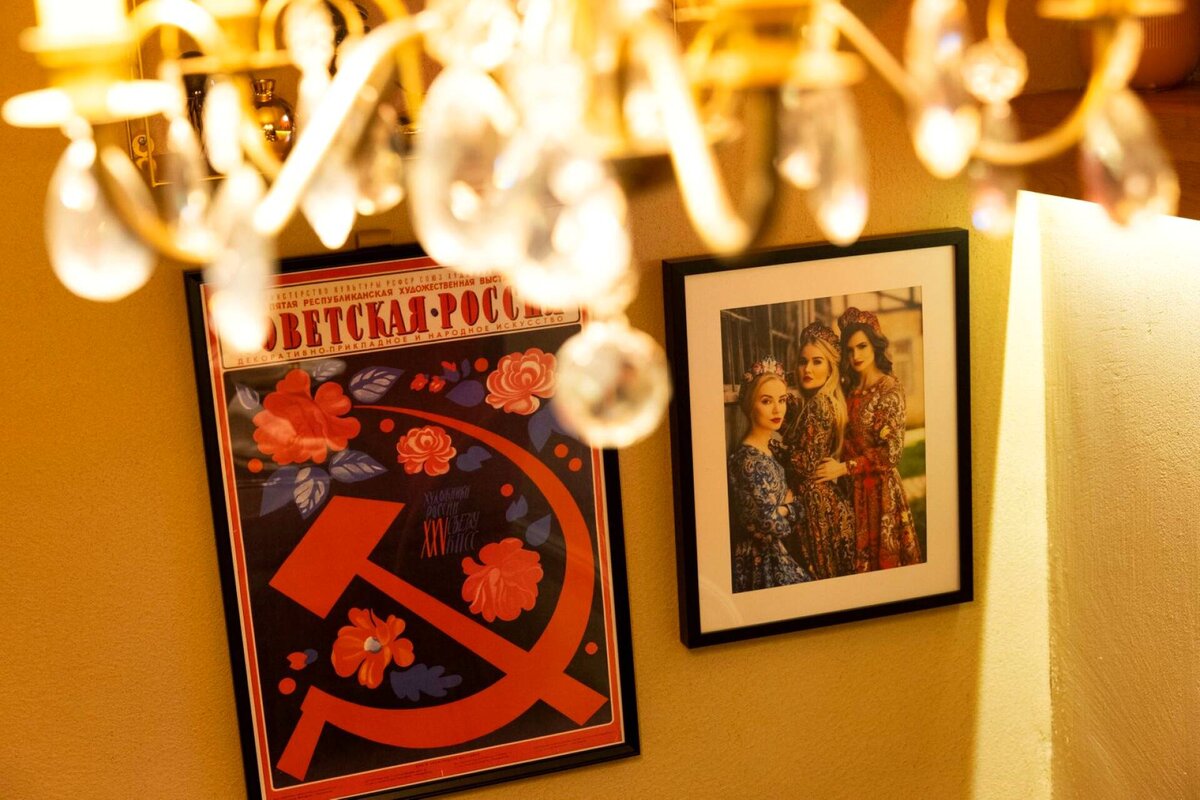 Ресторан «Давай-давай» оформлен в советском стиле. Фото: Rio Gandara / HS