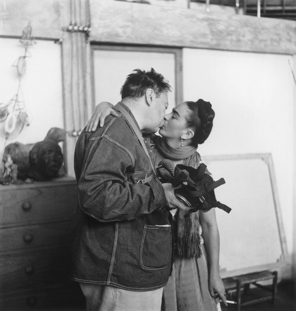 Диего Ривера и Фрида Коло. Фото Николаса Мюррей. Фото взято в сети интернет.