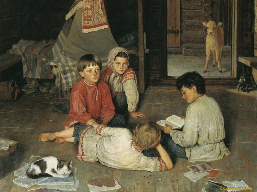 Николай Петрович Богданов-Бельский – Новая сказка 1891