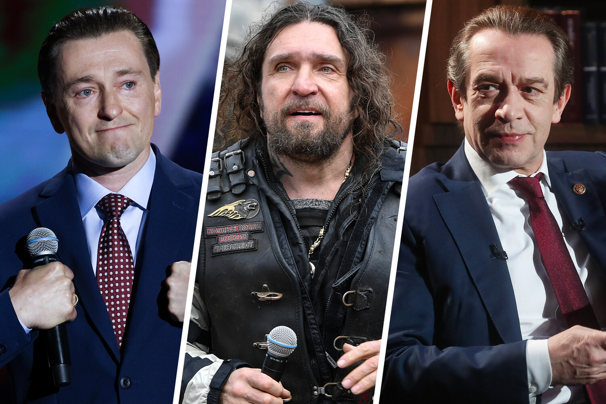 Сергей Безруков, Александр Залдостанов и Владимир Машков (коллаж) 
Фото: ТАСС/РИА «Новости»