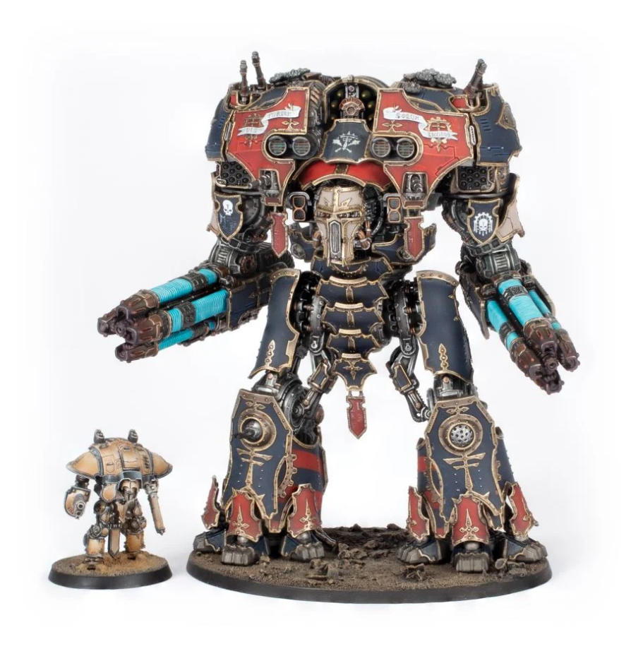 Рыцарь ему до колена не достаёт...