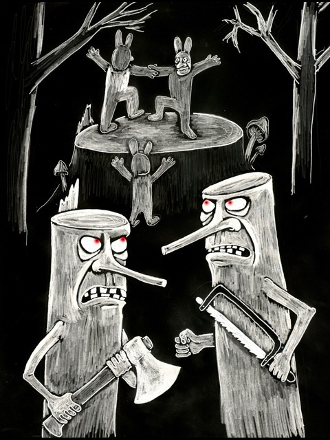 Картина Васи Ложкина