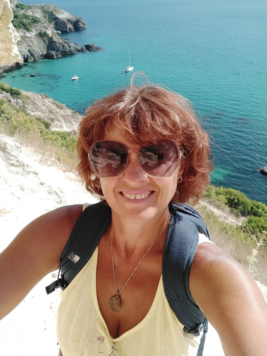 на тропе, спускаюсь к Баунти 