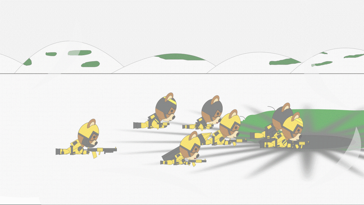 Кадры из диафильма "Батлтопия: Операция "Подснежник"".