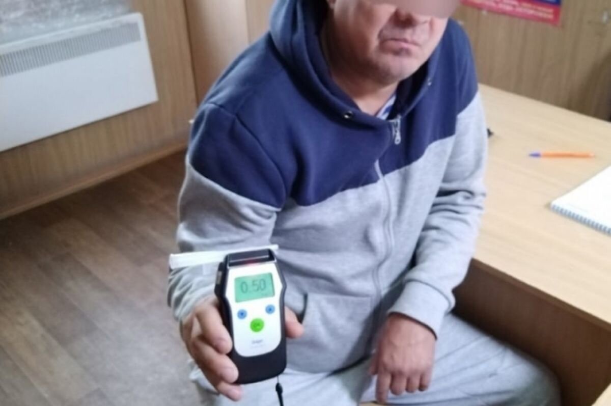    На трассе «Тюмень – Ханты-Мансийск» задержали пьяного 55-летнего водителя