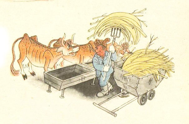 Художник Борис Воробьев, "Крокодил" №8, 1980