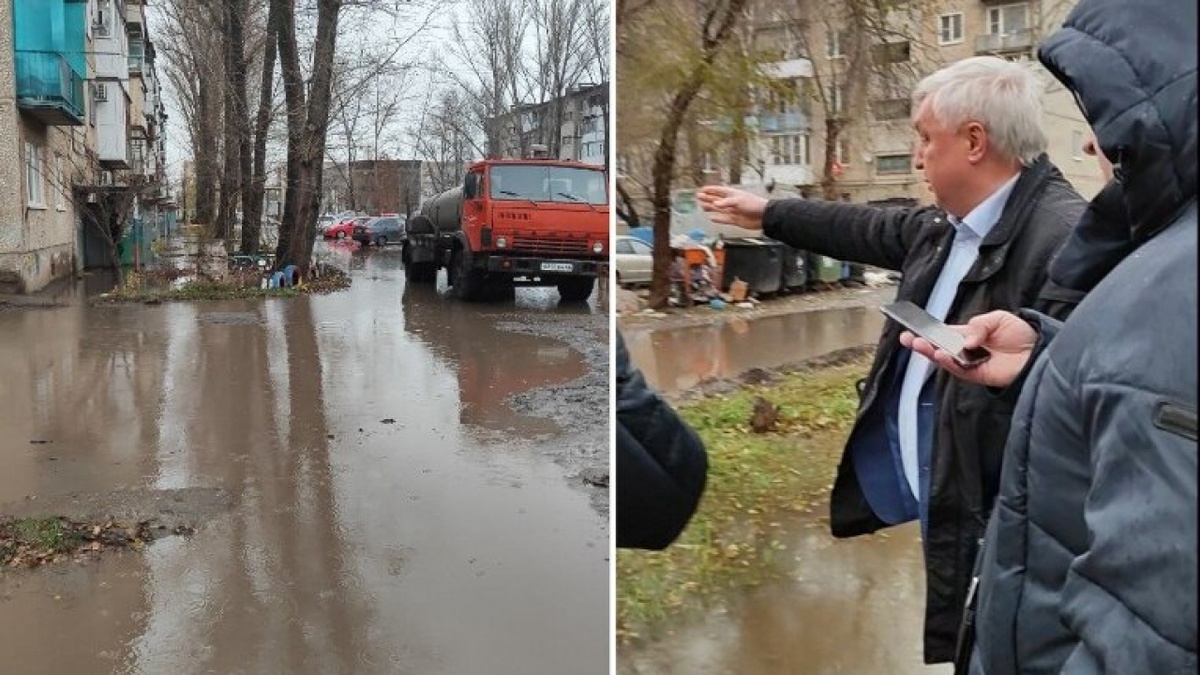    Плеханов выступил с заявлением о затопленных дворах и подвалах в ЭнгельсеНовости Саратова и области – Сетевое издание «Репортер64»