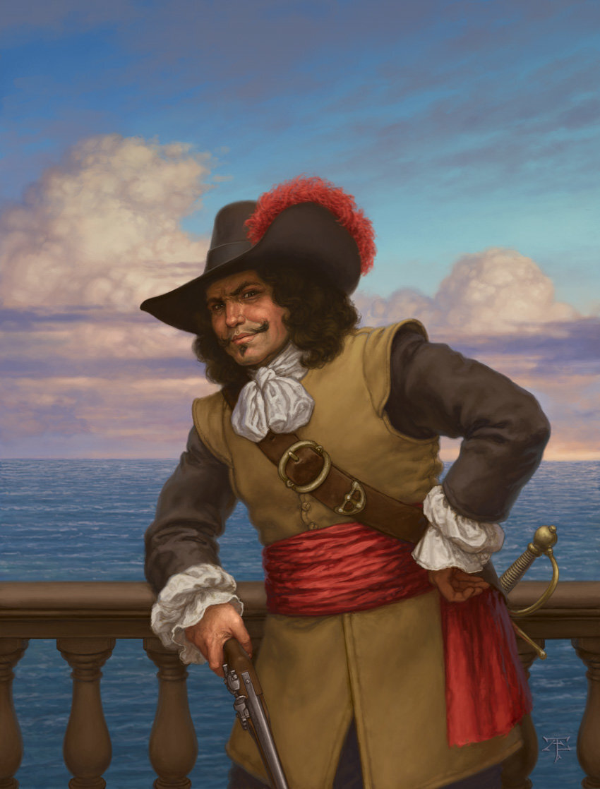 Молодой Генри Морган / © Tristan Elwell / tristanelwell.artstation.com