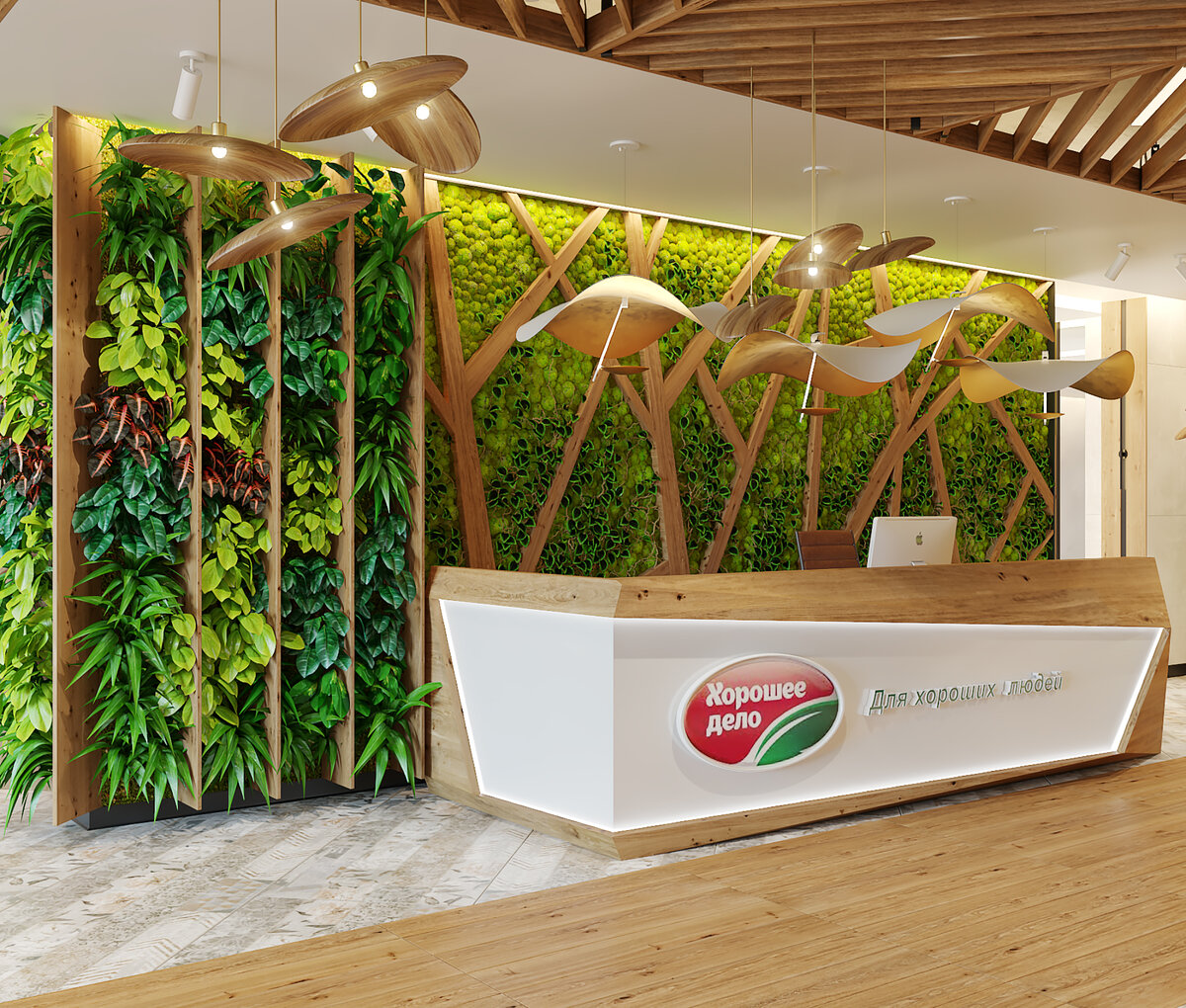 Дизайн заводоуправления Мордовия п.Чамзинка  