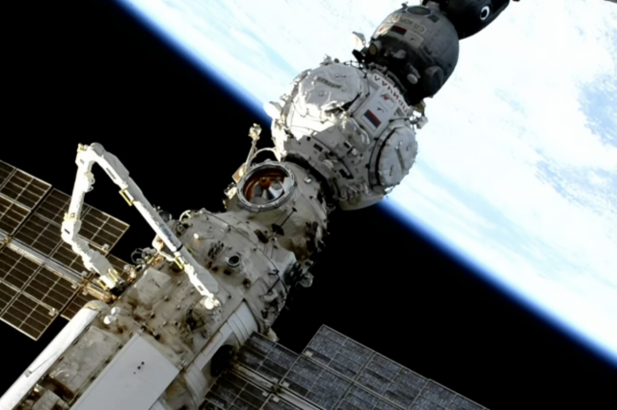    Орбиту МКС скорректировали перед прибытием «Союза МС-23»