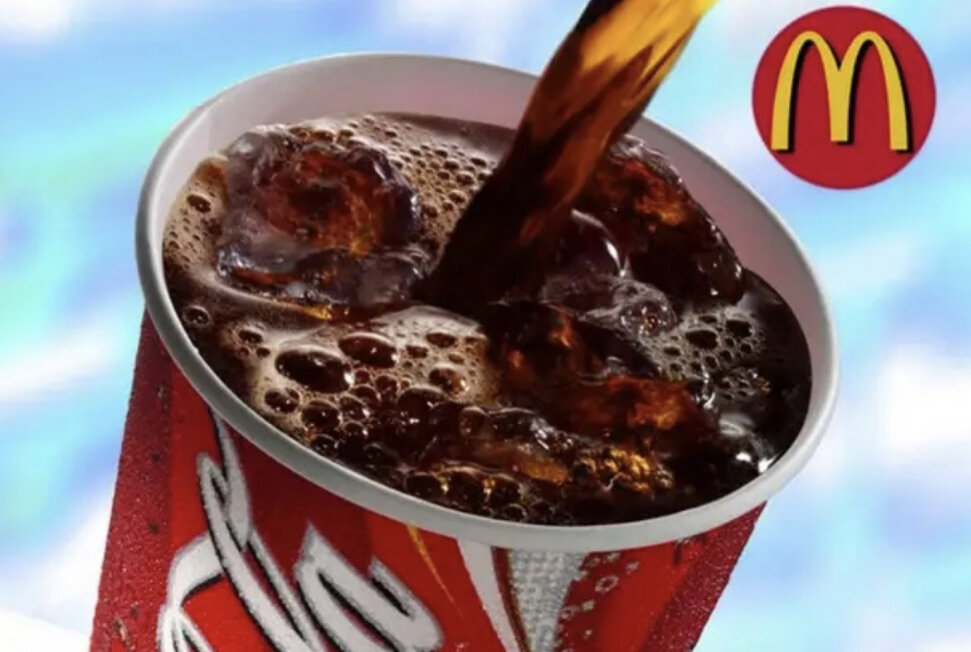 Кока-Кола из McDonald’s особенная 