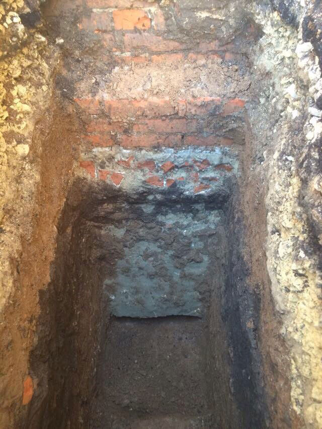 Проходка шурфа с зачисткой стенок