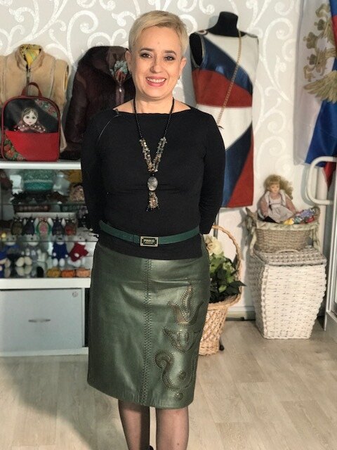 Юбки из кожи. Ателье Ирины Берзиной.