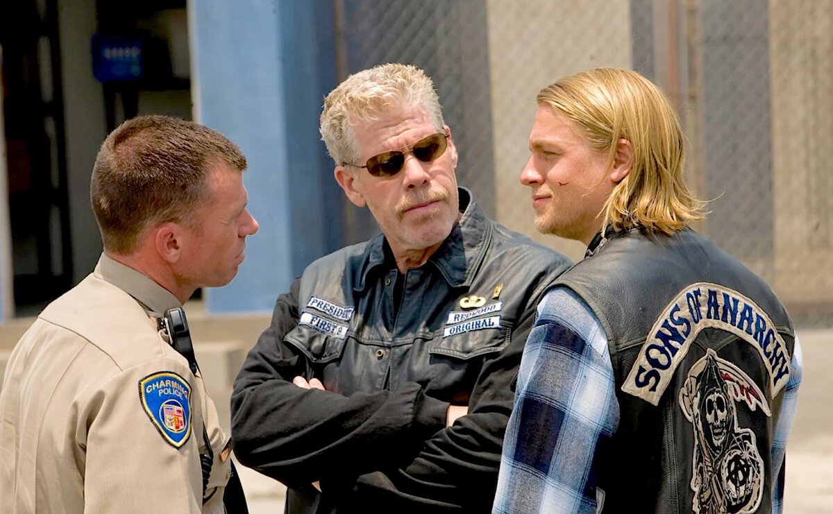 Кадр из фильма Сыны Анархии