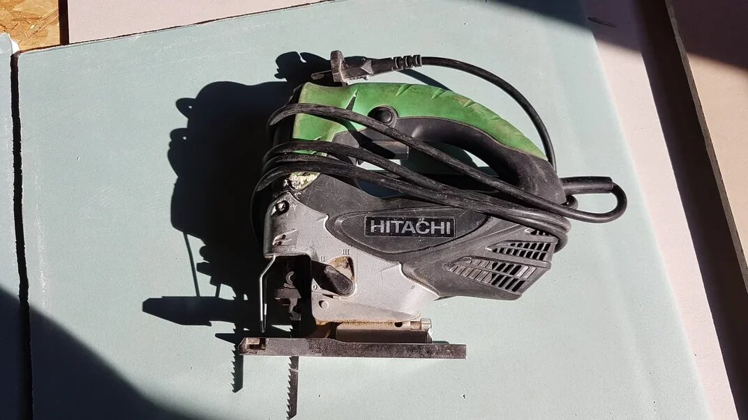 Мой лобзик Hitachi