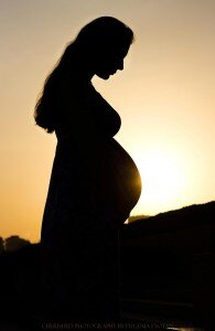 Фото силуэта при естественном свете