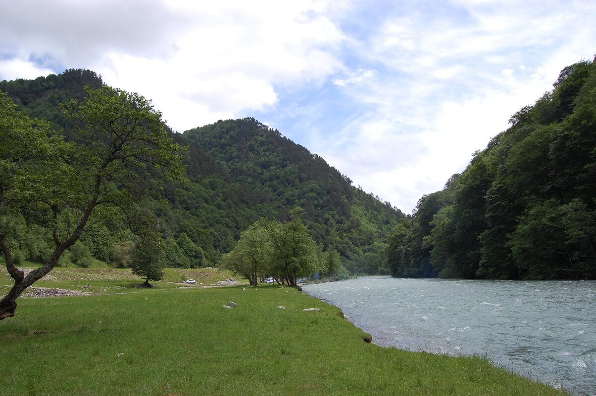Река Большой Зеленчук (все фотографии автора)