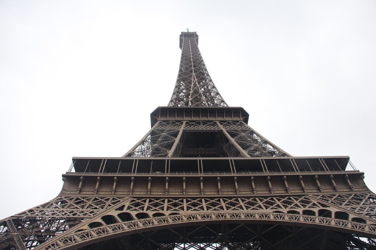 Эйфелева башня, Париж, 2012 год, фото автора