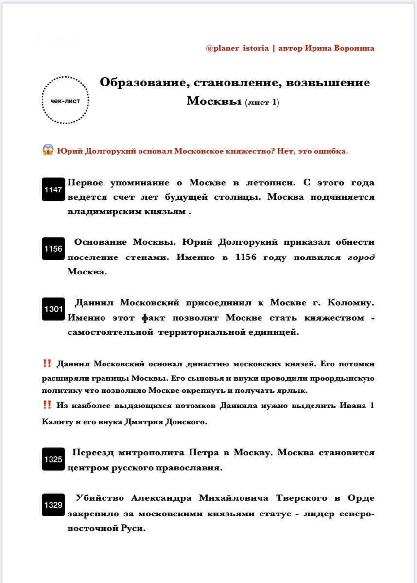 Образование, становление и возвышение Москвы. Автор Ирина Воронина