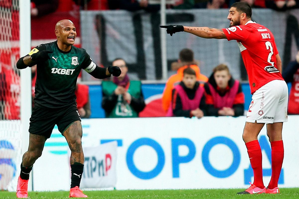 Краснодар против Спартака 