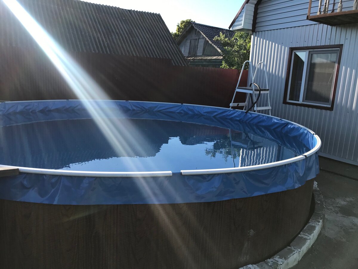 Вкладыш в круглый каркасный бассейн