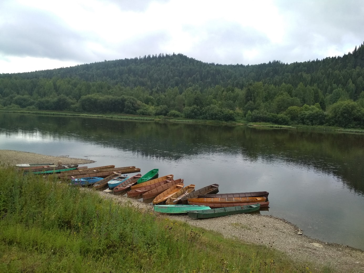 Фото с нашего "круиза" по реке Чусовая 
