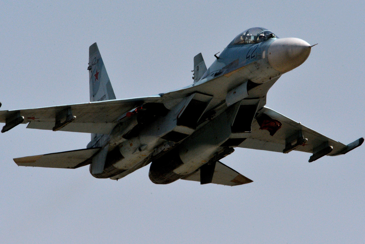 СУ-27. Фото взято из Интернета. 