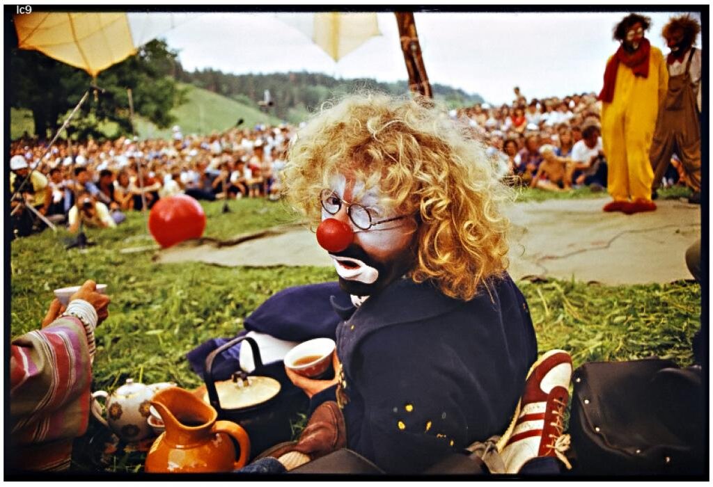 "Лицедеи" на Чайхане. Грушинский фестиваль 1987 г.  