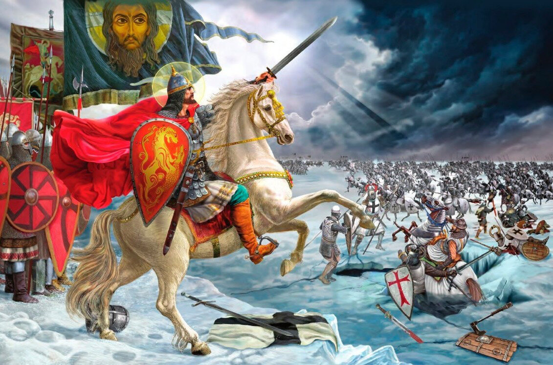 Князь Александр Невский (фрагмент картины из интернета)