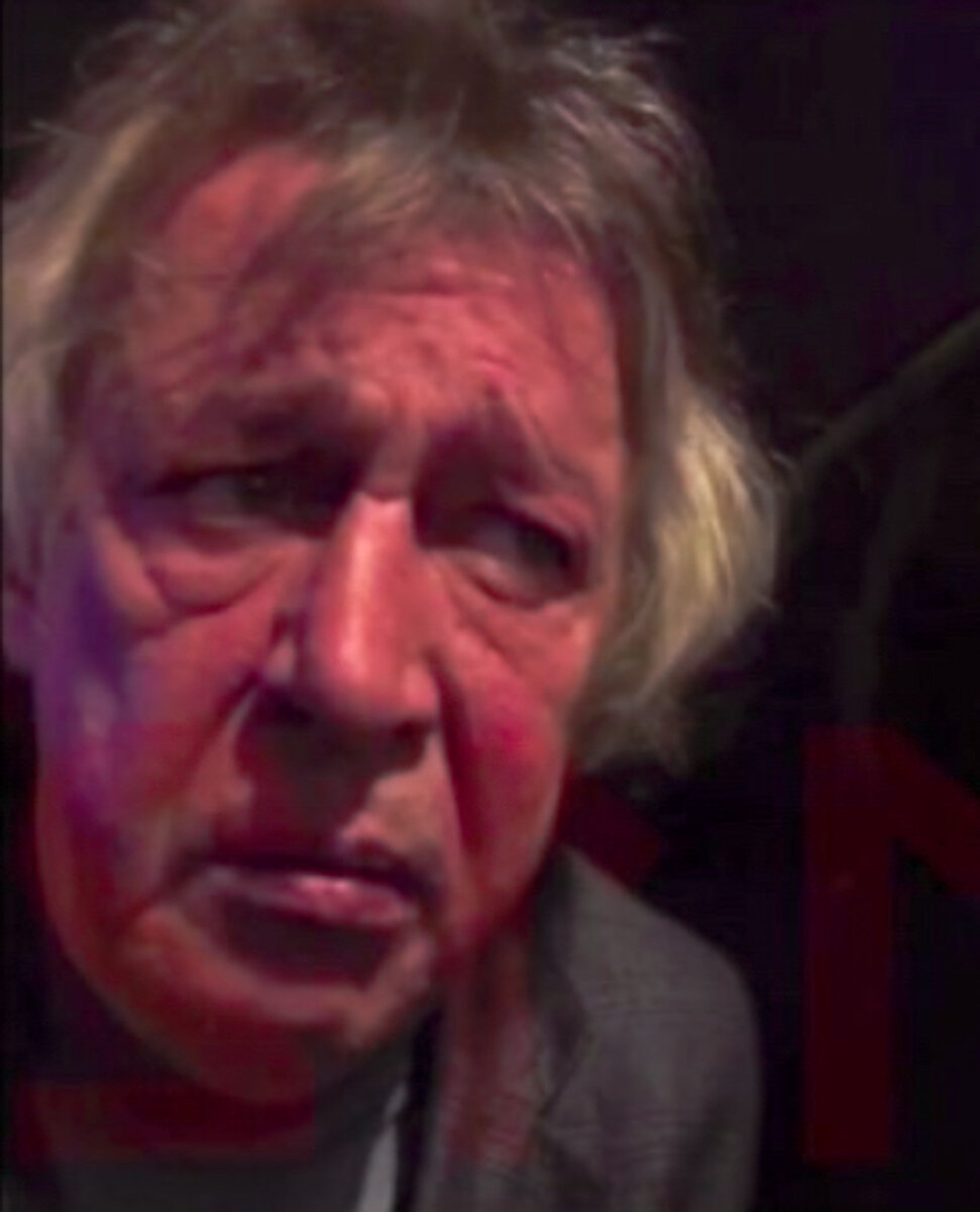 Пьяный Ефремов после ДТП