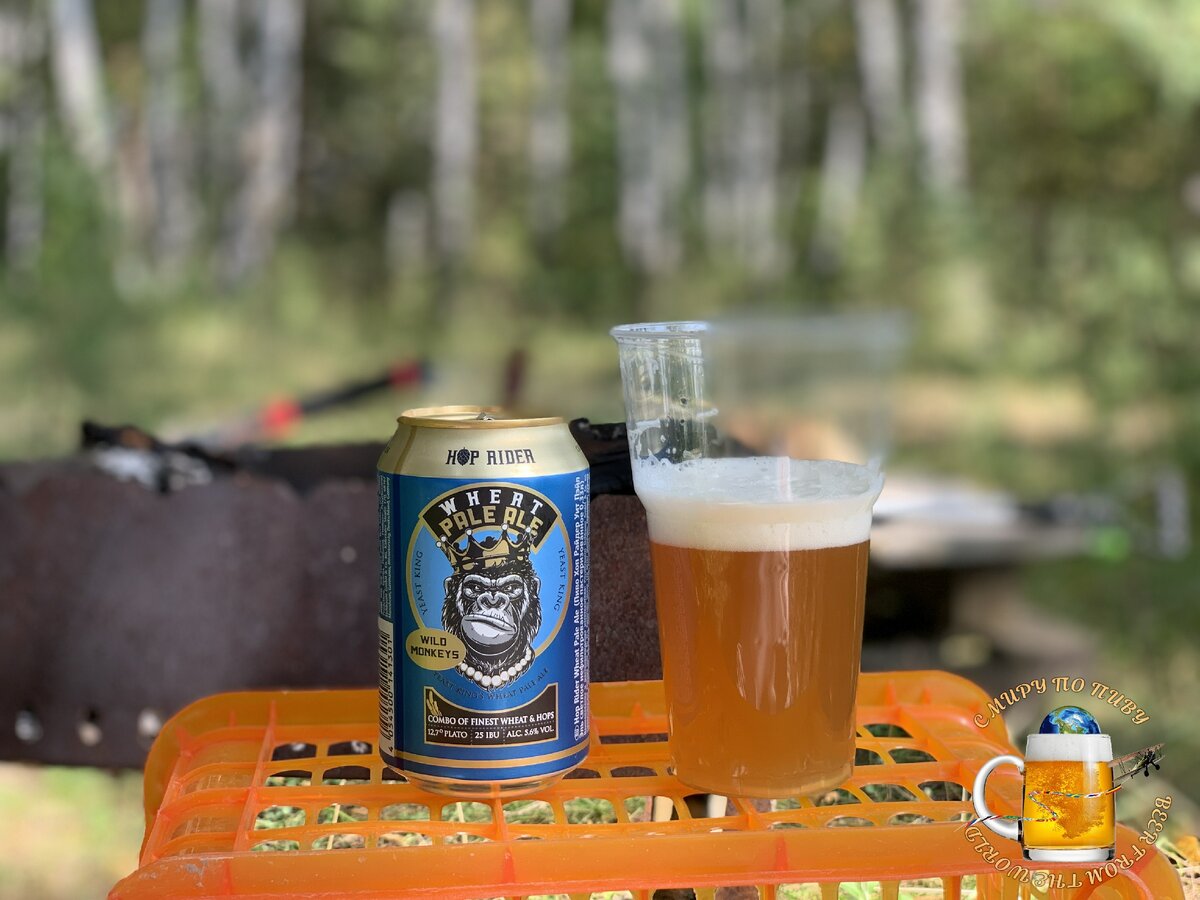 Обзор пива из "Красное&Белое" в лесу