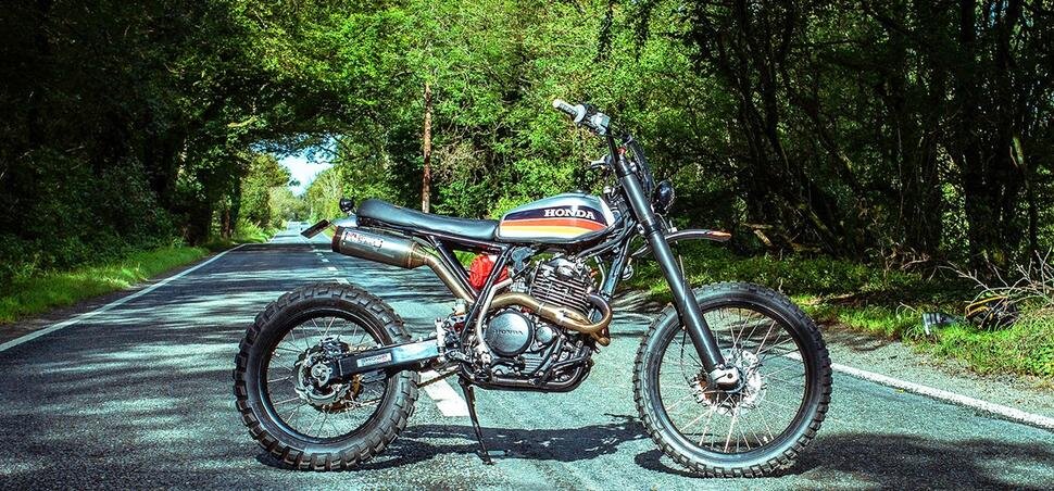 ФЛЭТ-ТРЕКЕР ИЗ HONDA XR630R
