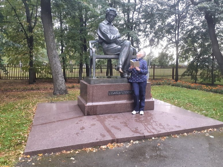 Путь в Казань мы проложили через Большое Болдино, нужно было кое что уточнить.