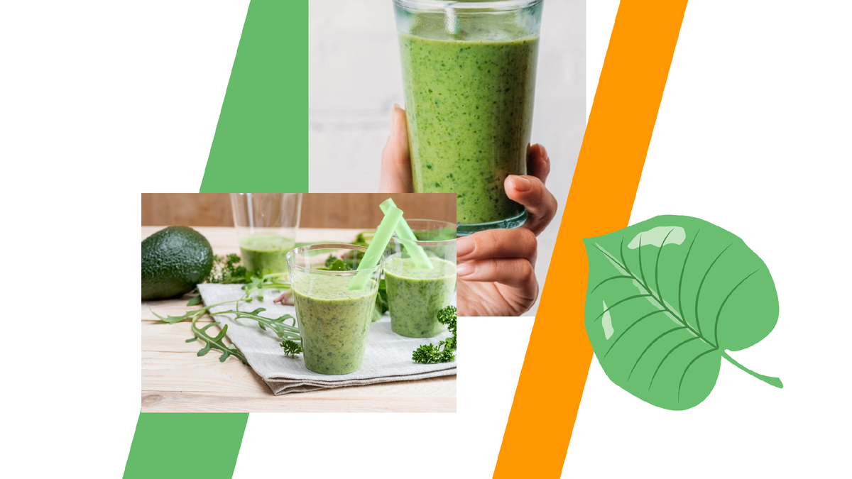 Зелёный коктейль