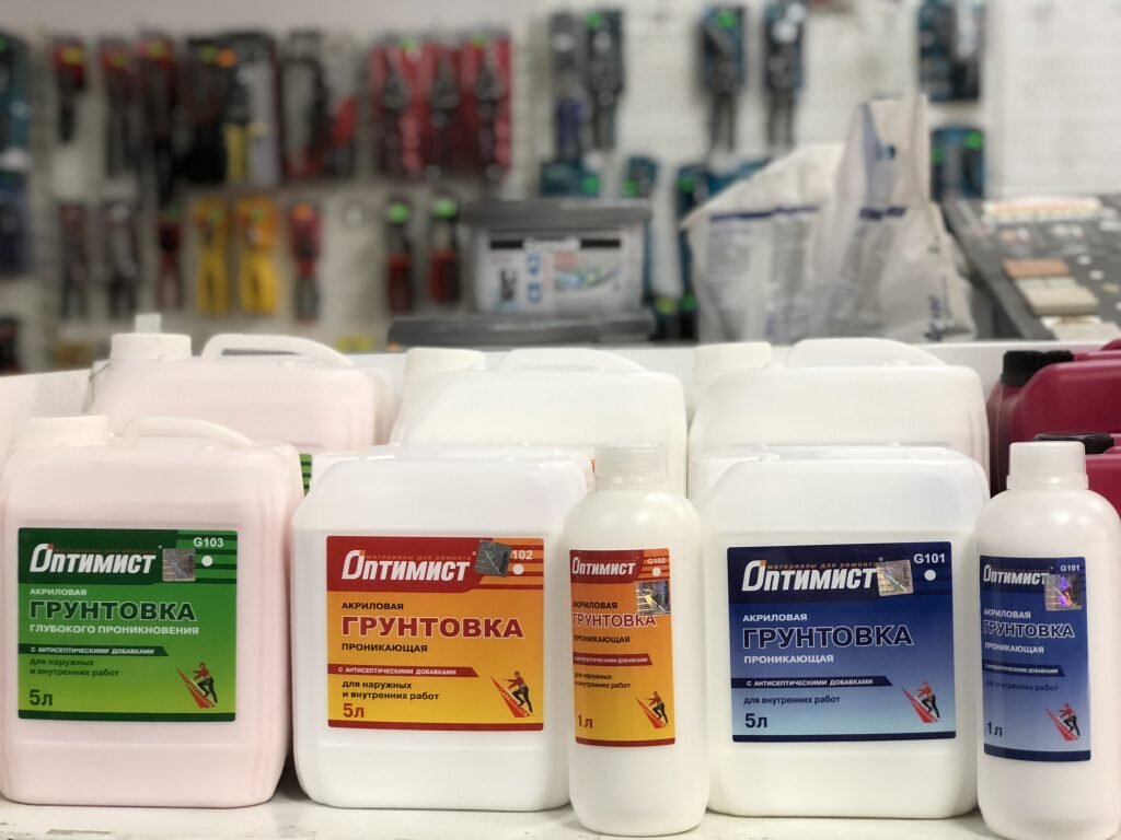 Разнообразие грунтовок