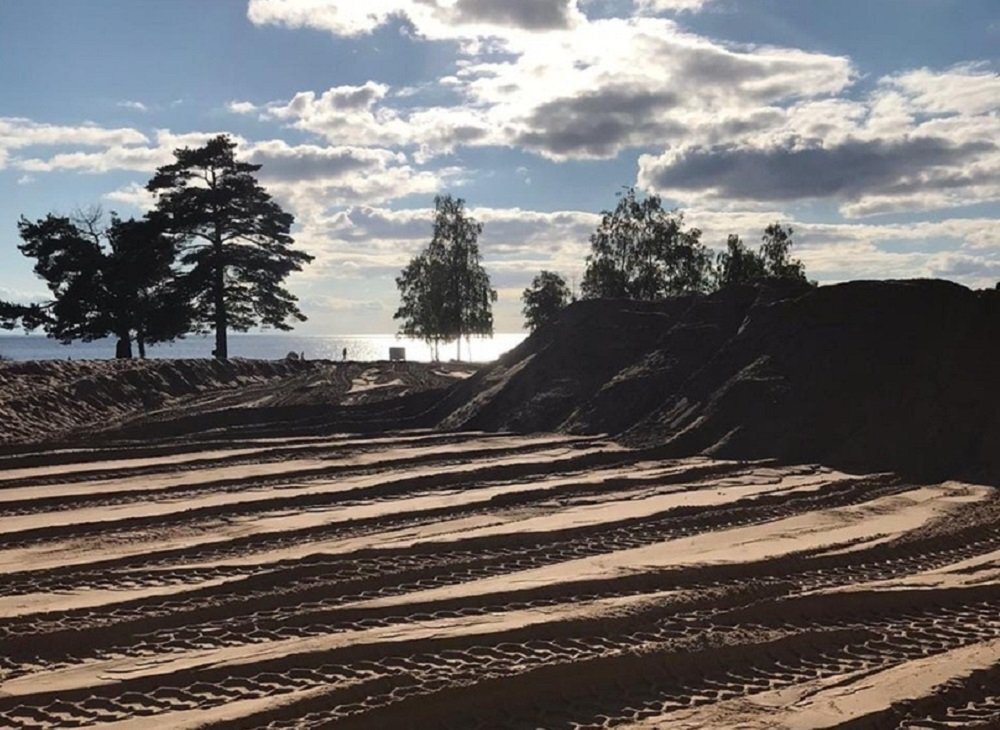 Срытая дюна. Источник: ВК-группа "Красивый Петербург" 