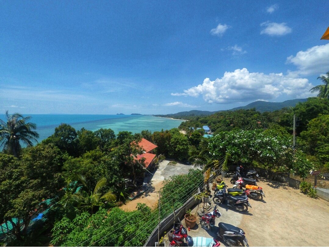 Вид на море. Панган. 