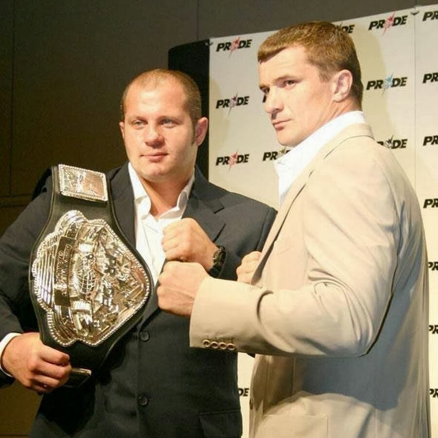 Фёдор Емельяненко и Мирко Филиппович