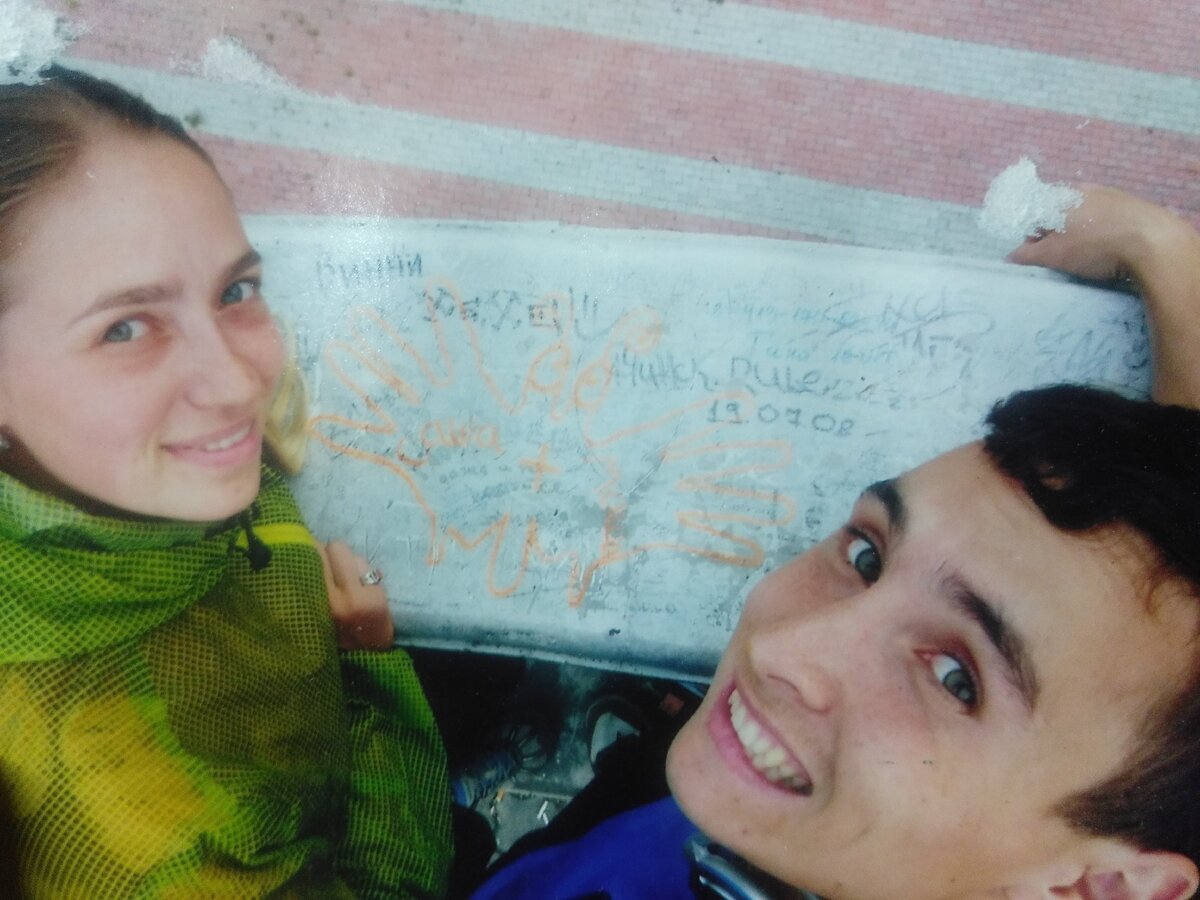 Фото с автостопа на красноярские столбы в 2010